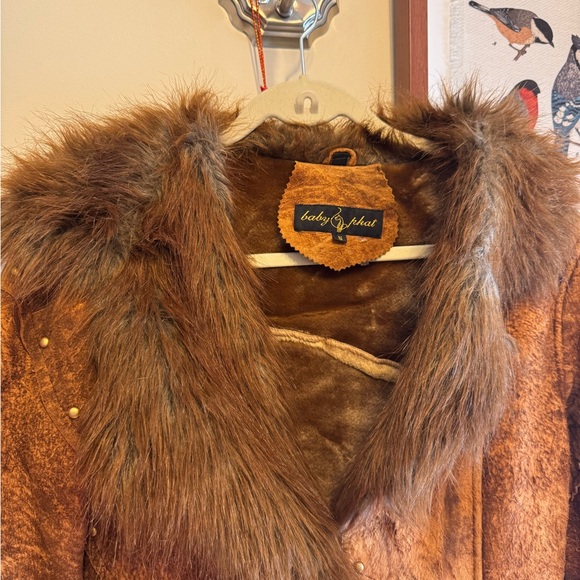 Rare Vintage Baby Phat Leather Coat - Picture 4 of 5